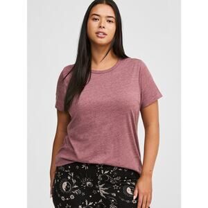 Torrid Sassafras Everyday Crew Signature Jersey Classic Fit Tee Womens Size 2/2X